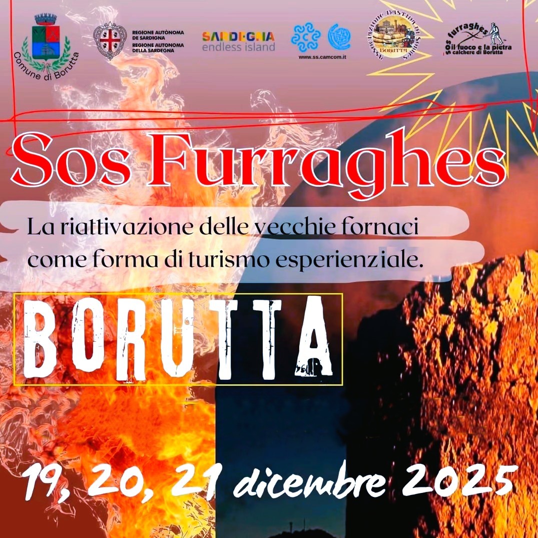 Borutta – Sos Furraghes – 19, 20 e 21 dicembre 2025 – Locandina quadrata 2