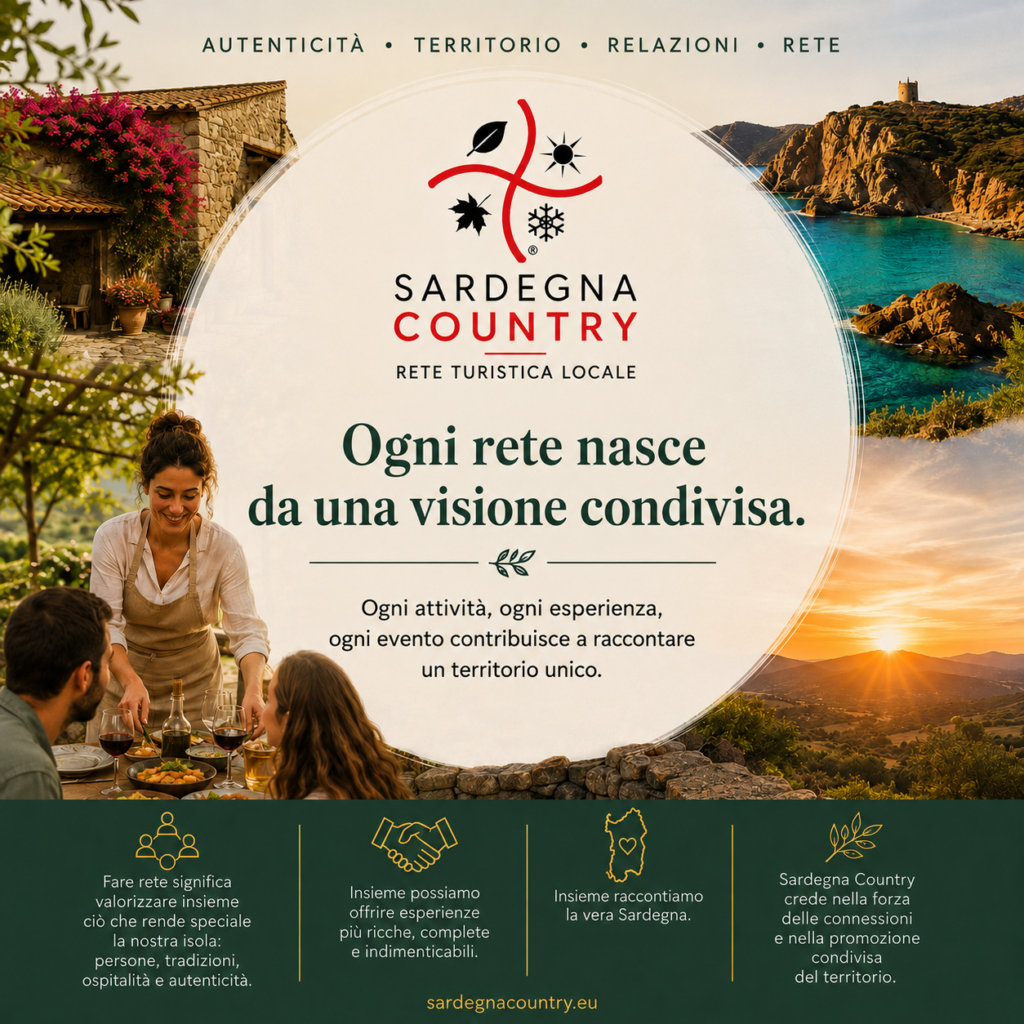 Rete Turistica Locale Sardegna Country per valorizzare il turismo autentico in Sardegna