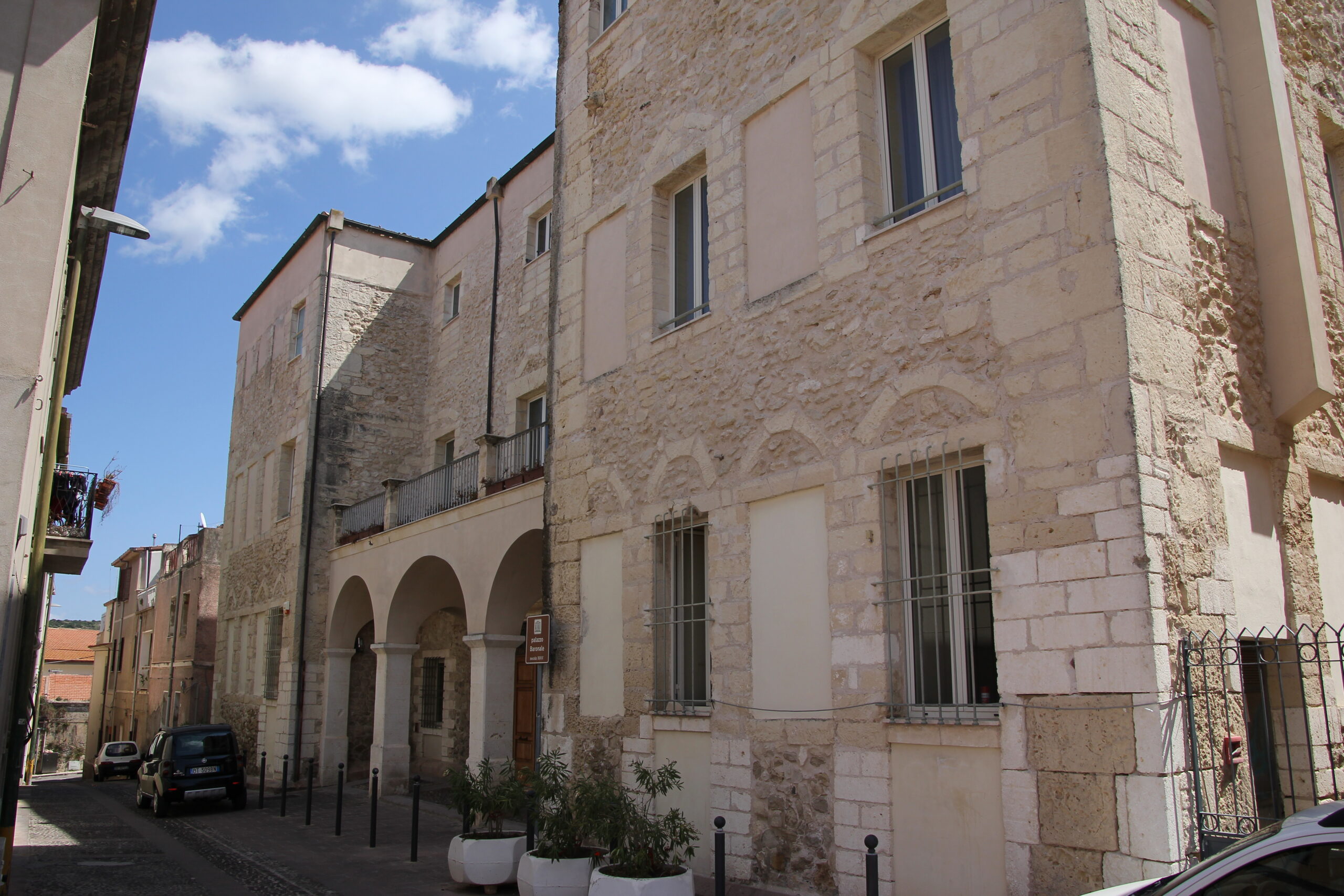 Il Palazzo Baronale di Sorso, sede del museo Biddas.